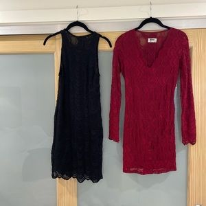 Nightcap handmade lace stretch dress.